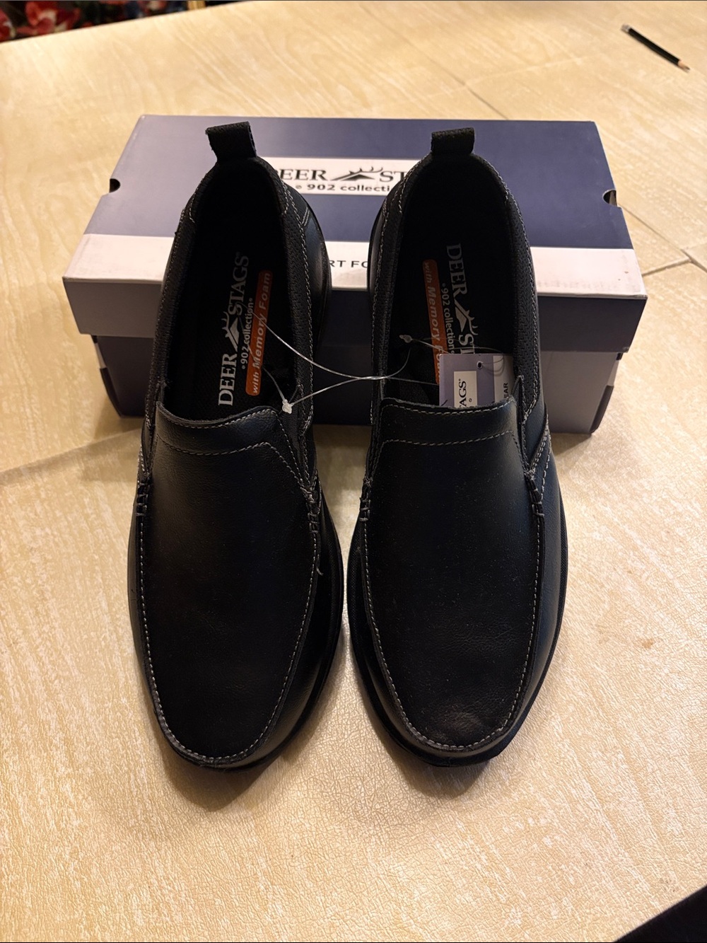 New in box Deer Stags men’ loafers.